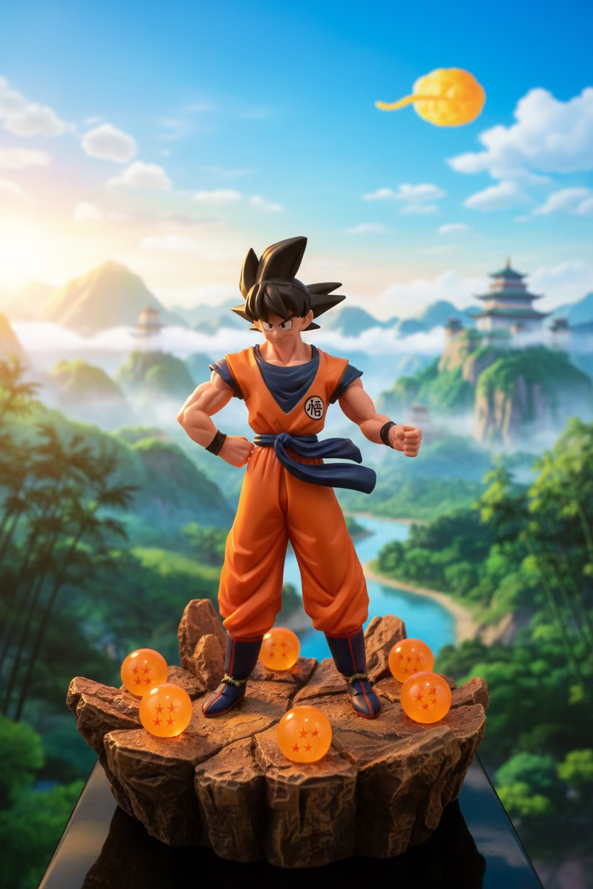Dragon Ball Monkey King (Kid Goku) Figure