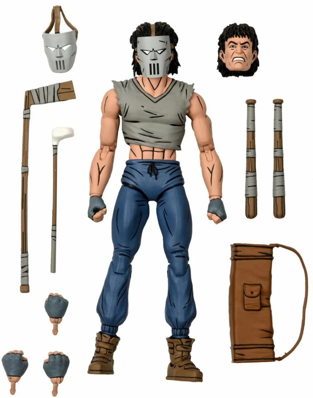 مجسم شخصية كيسي جونز من TMNT من إيستمان ولايرد من NECA