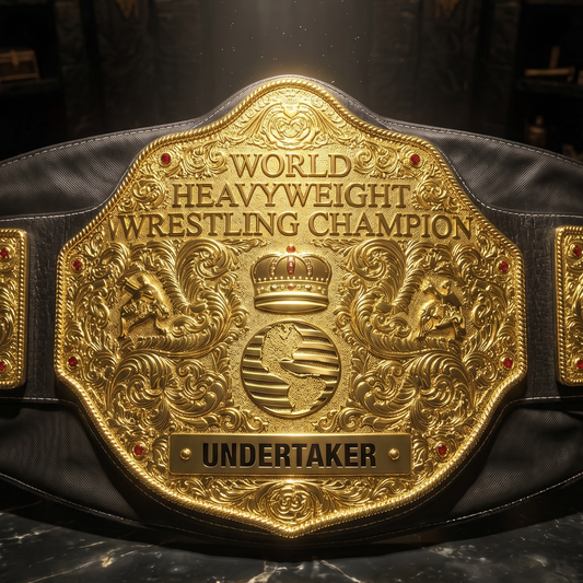 WWE Big Gold World Heavyweight Championship Replica Belt