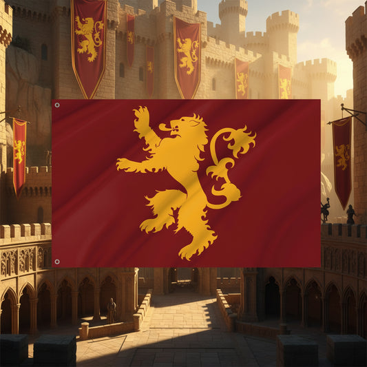 Game of Thrones House Lannister Flag