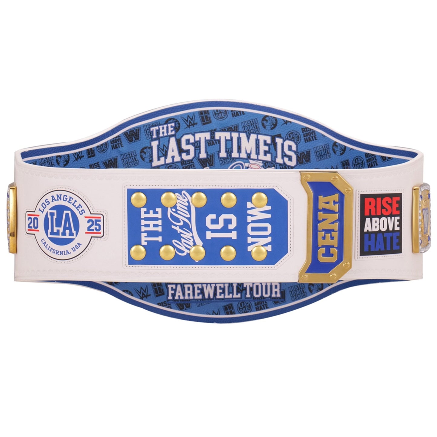 WWE John Cena 'The Last Time Is Now' Los Angeles Edition Replica Belt (Slight Damage)