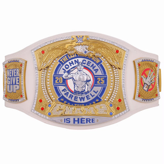 WWE John Cena 'The Last Time Is Now' Los Angeles Edition Replica Belt (Slight Damage)
