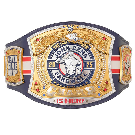 WWE John Cena 'The Last Time Is Now' Chicago Edition Replica Belt