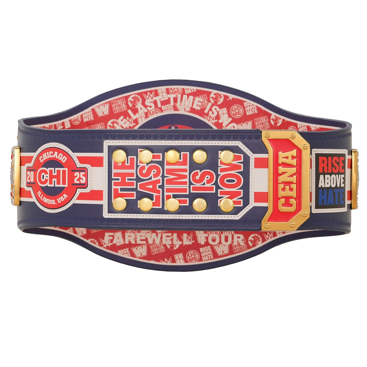WWE John Cena 'The Last Time Is Now' Chicago Edition Replica Belt