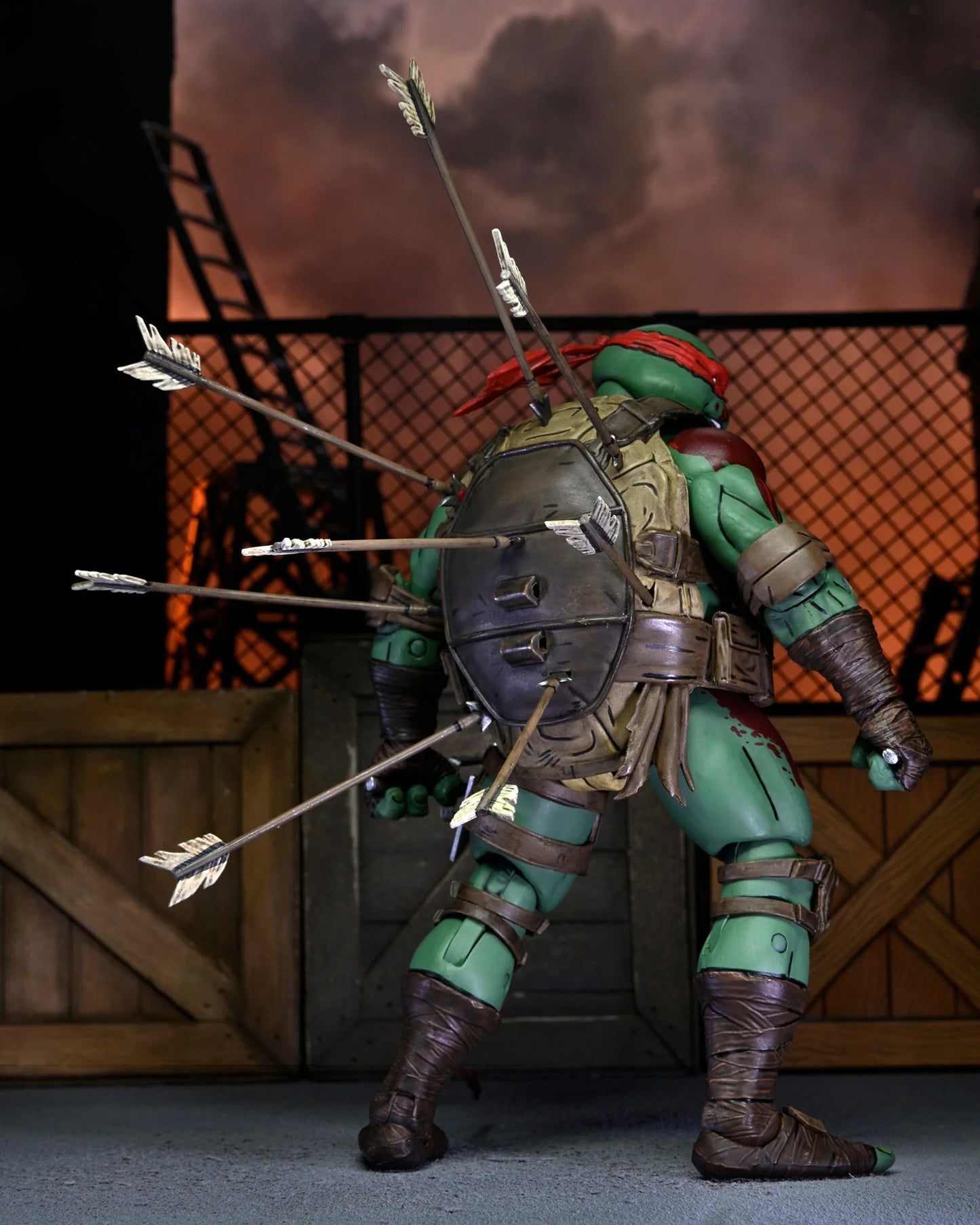 NECA Teenage Mutant Ninja Turtles: The Last Ronin – Raphael, First to Fall