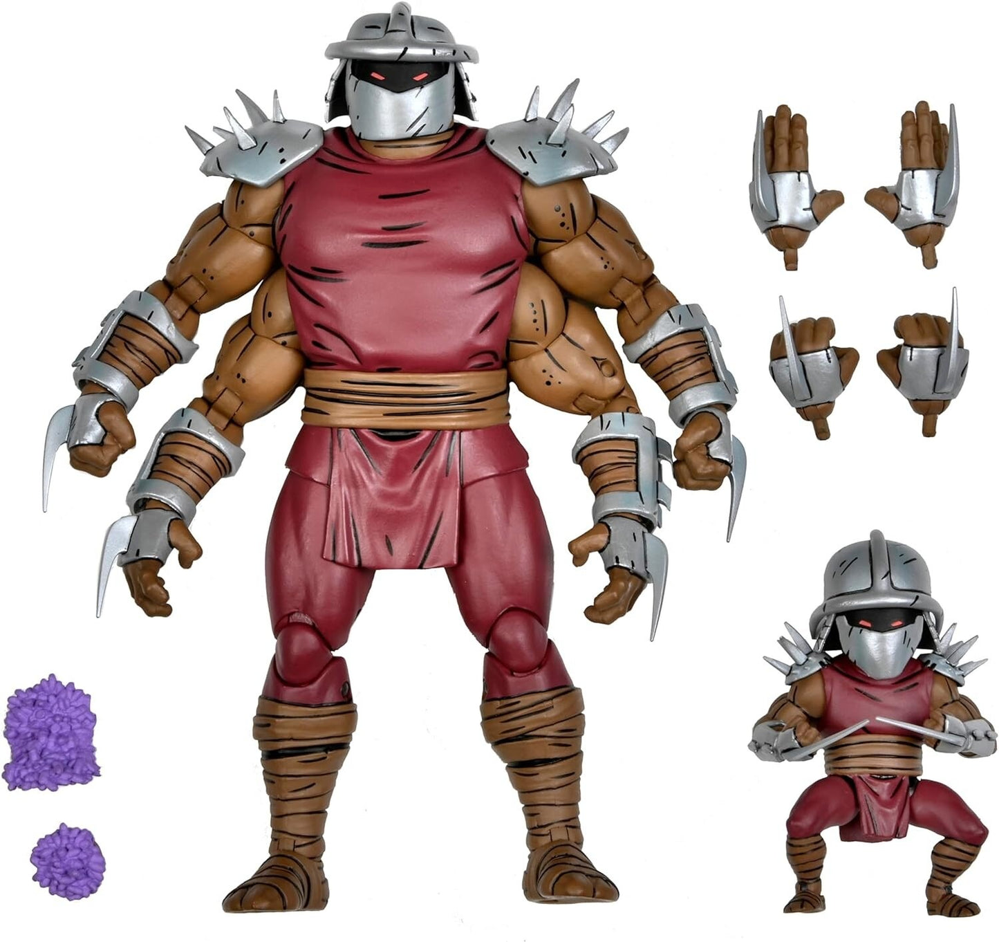 NECA Eastman & Laird's TMNT Shredder Clones Action Figure