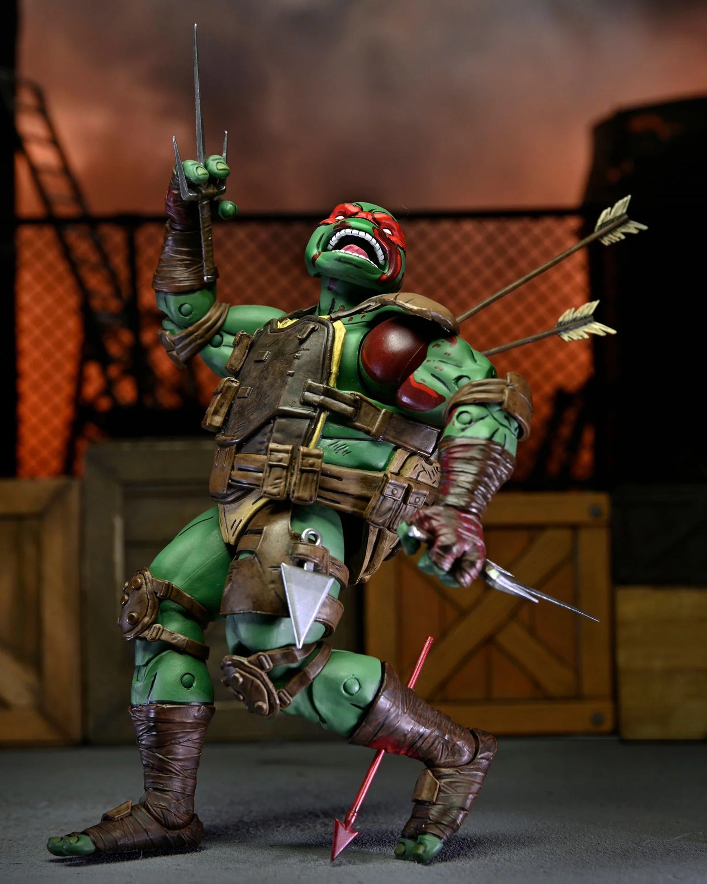 NECA Teenage Mutant Ninja Turtles: The Last Ronin – Raphael, First to Fall