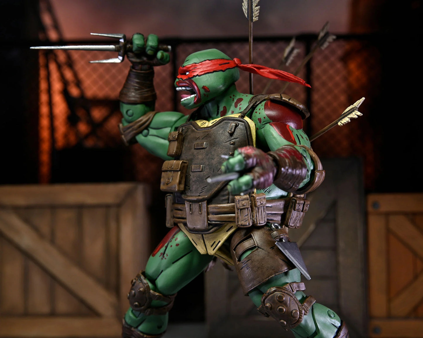 NECA Teenage Mutant Ninja Turtles: The Last Ronin – Raphael, First to Fall