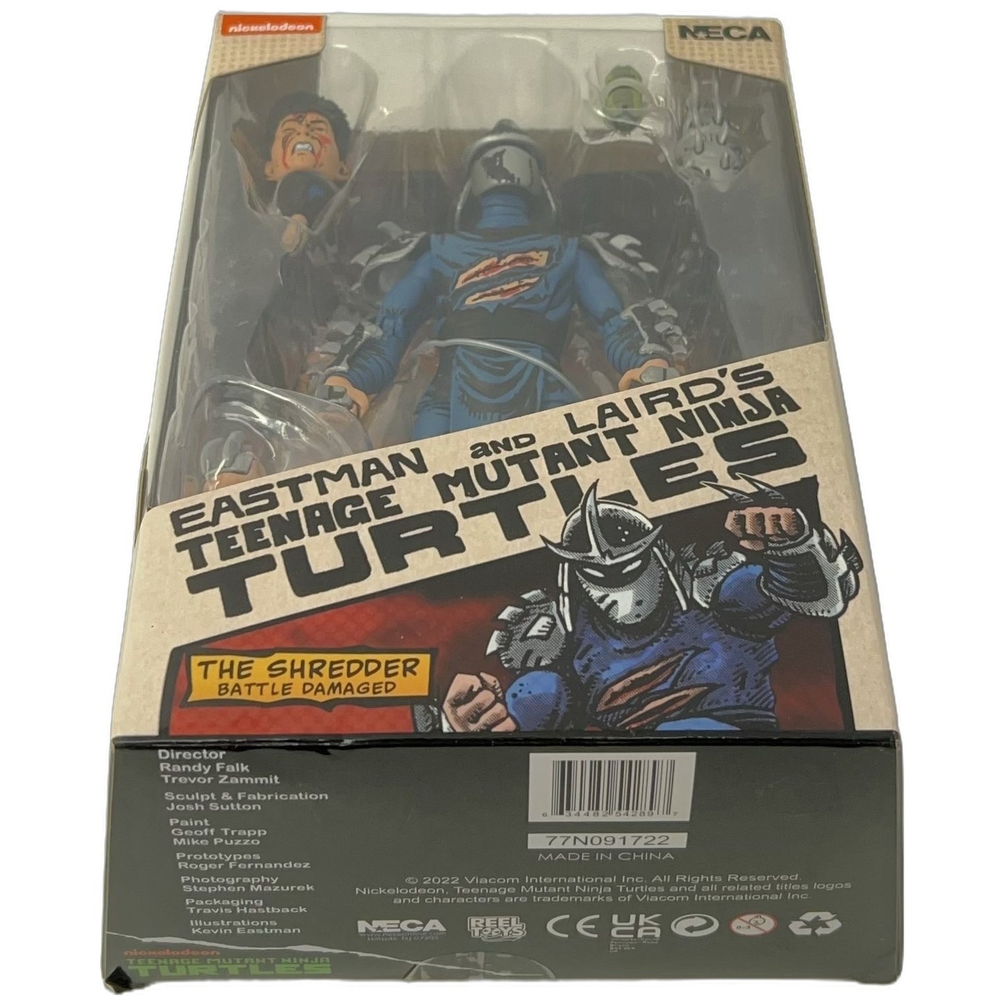 NECA Eastman & Laird's TMNT Battle-Damaged Shredder Ultimate Action Figure