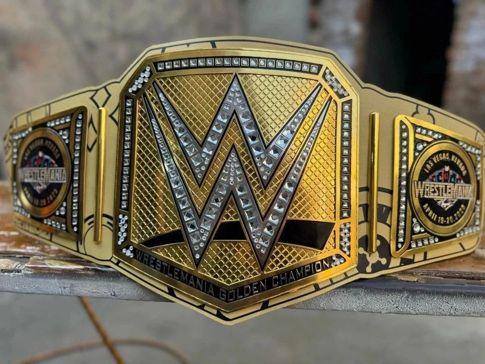 WWE Golden Champion Las Vegas Edition Replica Belt