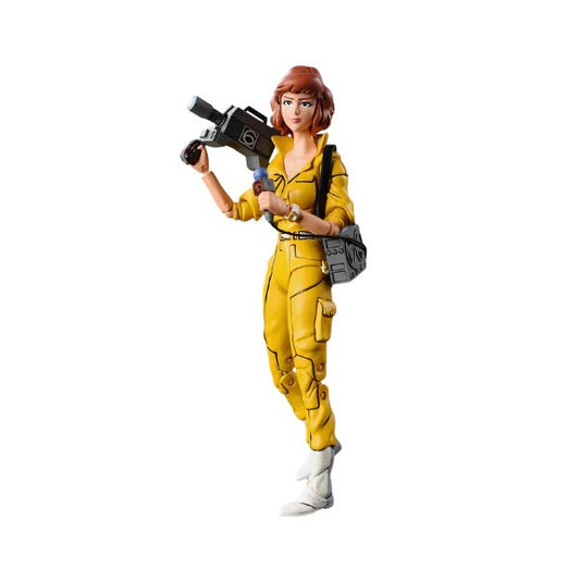 NECA TMNT Cartoon April O'Neil – Mutant Interest Story Action Figure