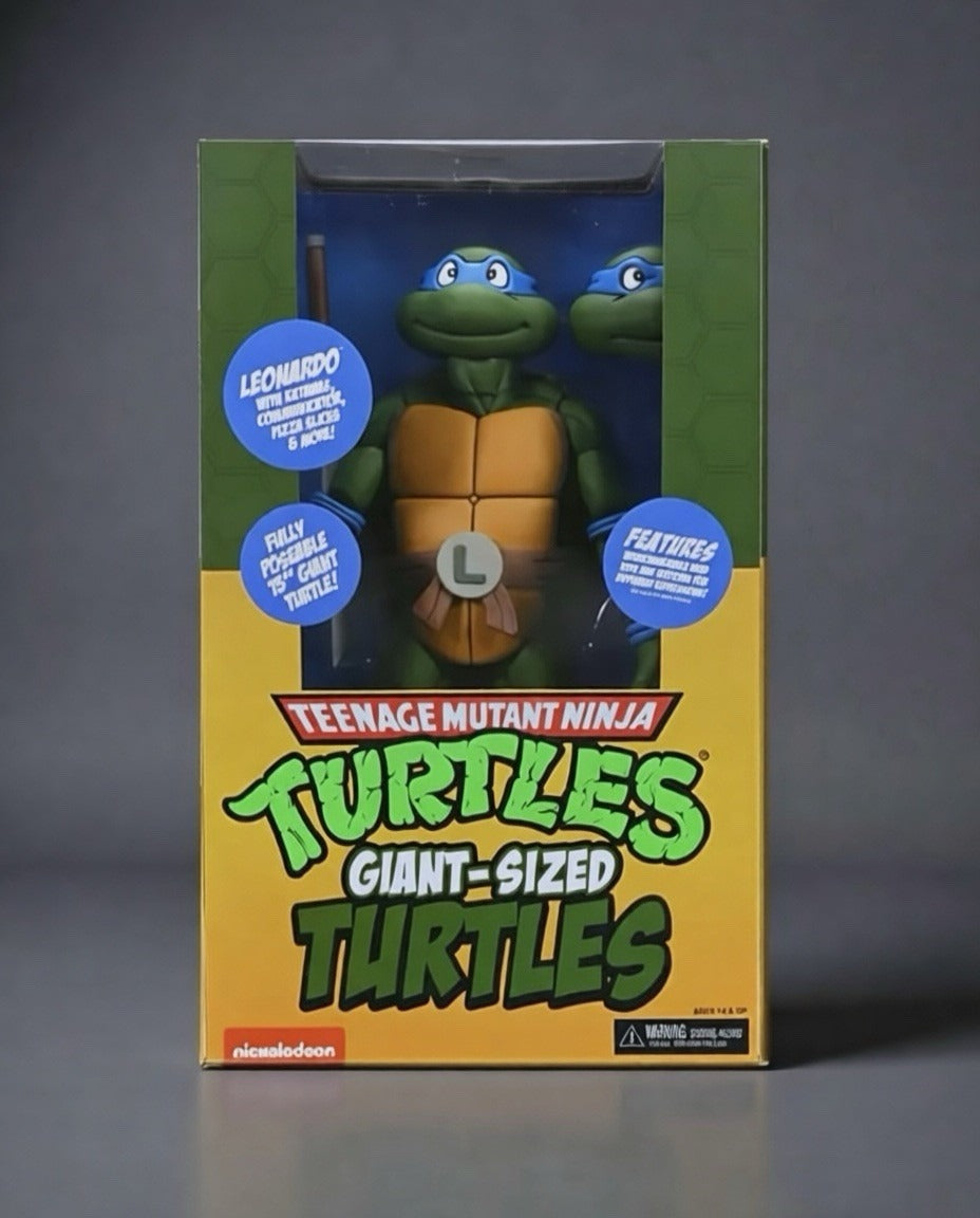 NECA TMNT Giant Leonardo 1/4 Scale Figure