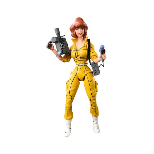 NECA TMNT Cartoon April O'Neil – Mutant Interest Story Action Figure