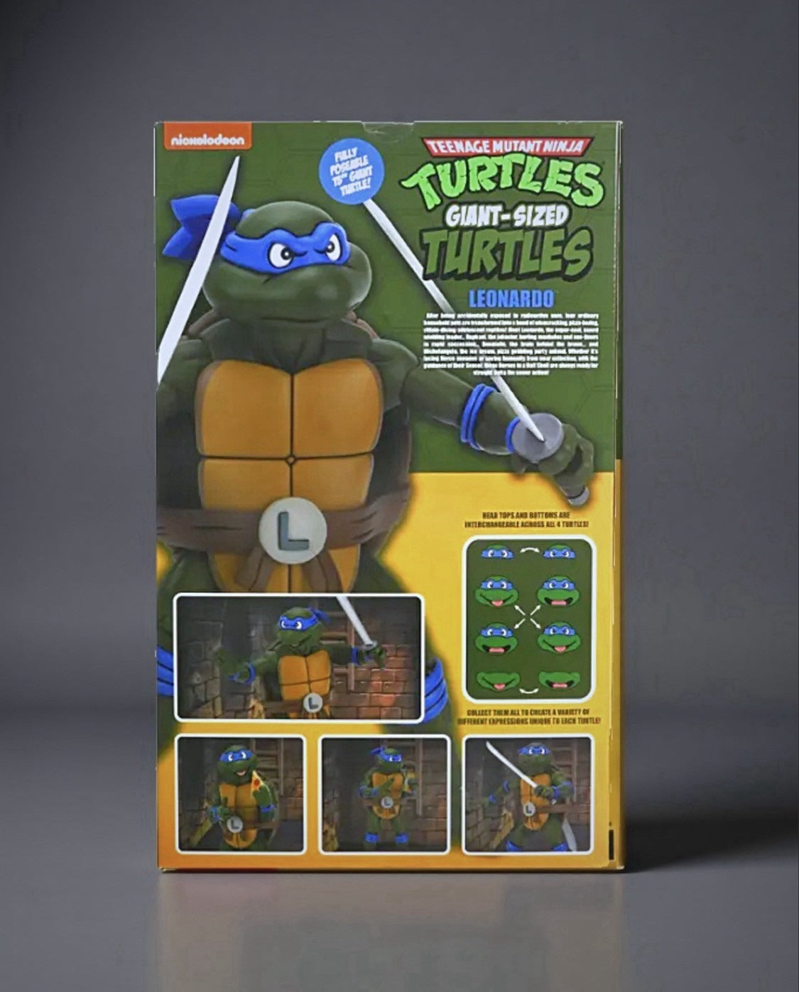NECA TMNT Giant Leonardo 1/4 Scale Figure