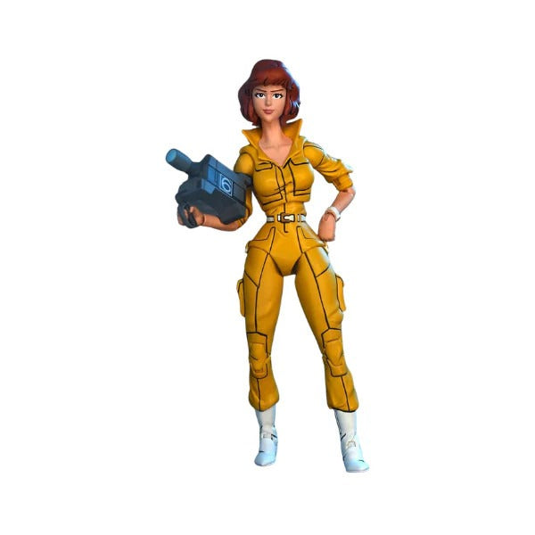 NECA TMNT Cartoon April O'Neil – Mutant Interest Story Action Figure