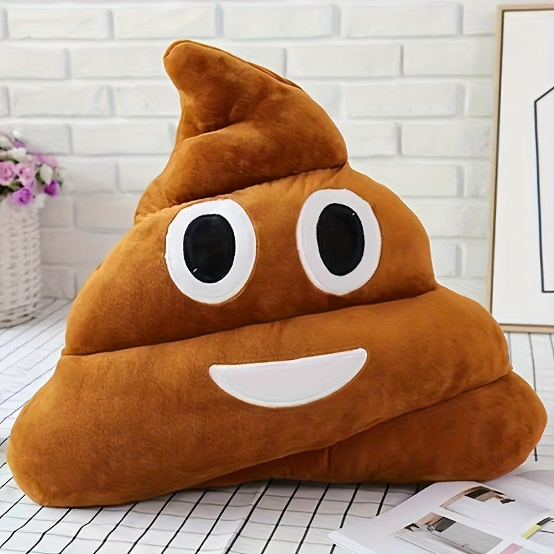 Funny Poop Emoji Pillow