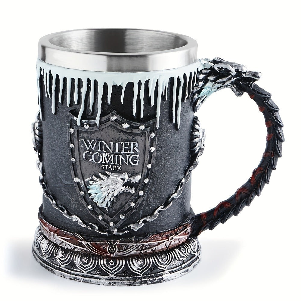 Game of Thrones House Stark "Winter Is Coming" Collectible Tankard