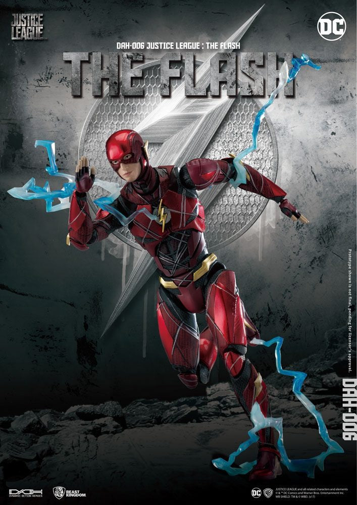 Beast Kingdom Dynamic 8ction Heroes DAH-006 The Flash 1/9 Scale Action Figure
