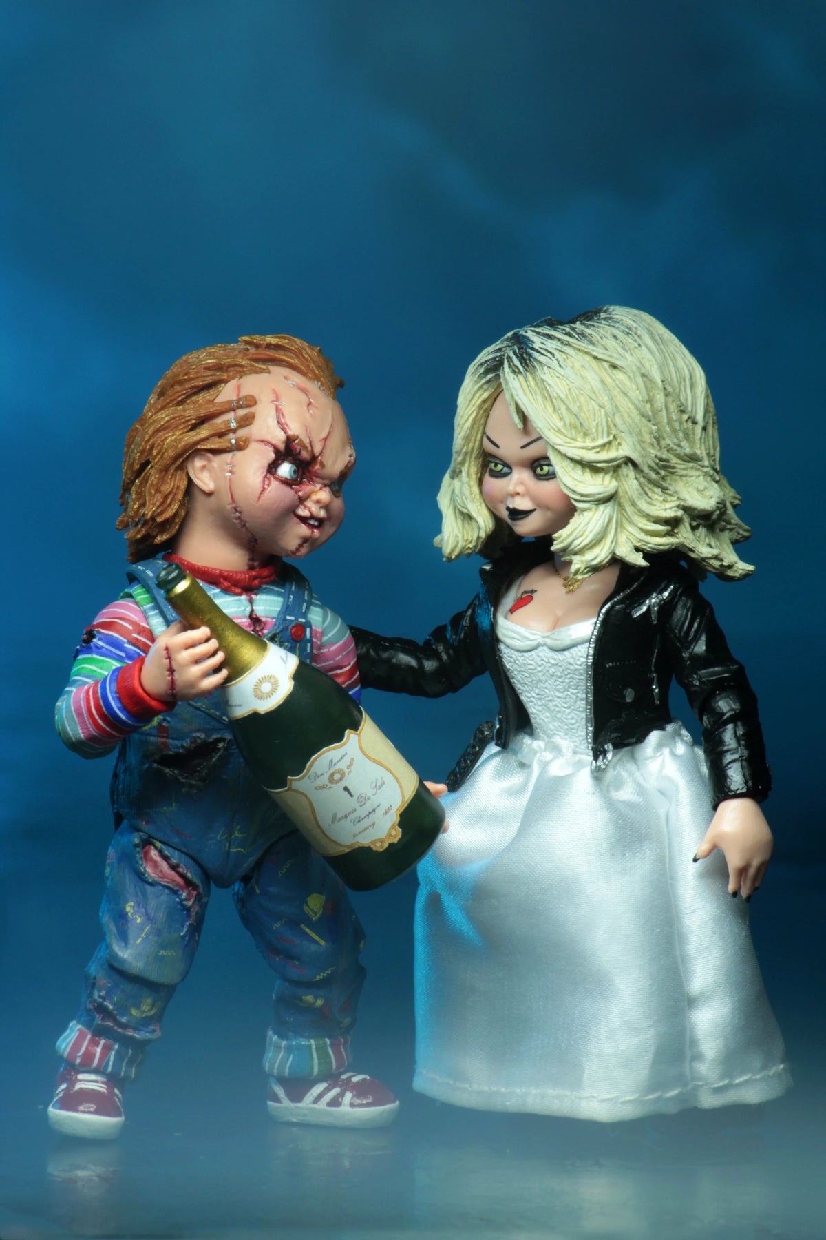 NECA Bride of Chucky Ultimate Chucky & Tiffany 7" Scale Action Figure (2-Pack)