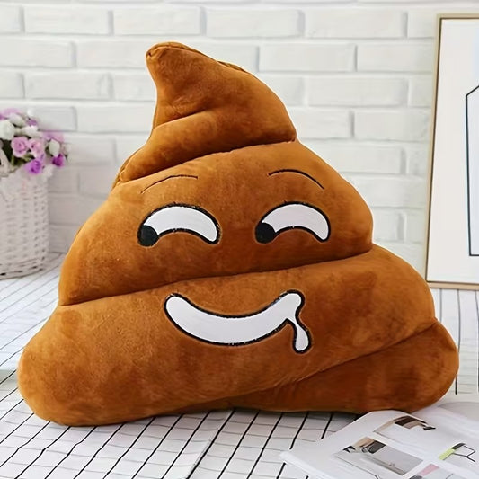 Funny Poop Emoji Pillow