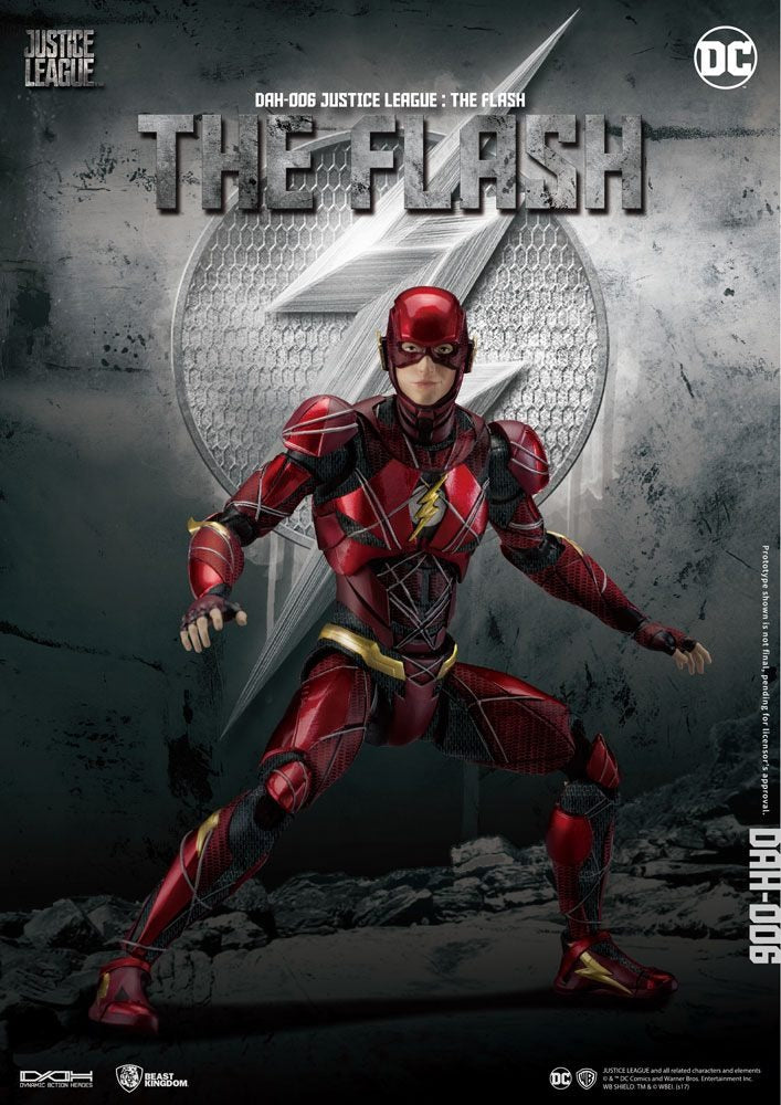 Beast Kingdom Dynamic 8ction Heroes DAH-006 The Flash 1/9 Scale Action Figure