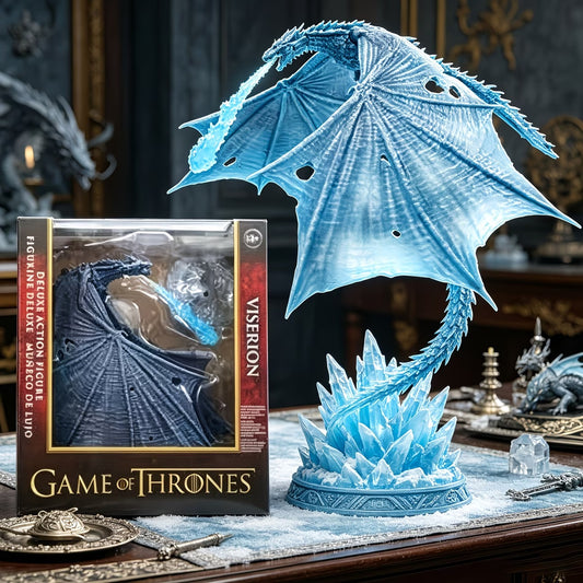 Game of Thrones Ice Dragon Viserion Collectible Statue