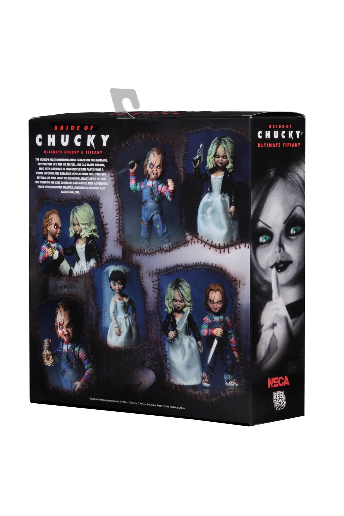 NECA Bride of Chucky Ultimate Chucky & Tiffany 7" Scale Action Figure (2-Pack)