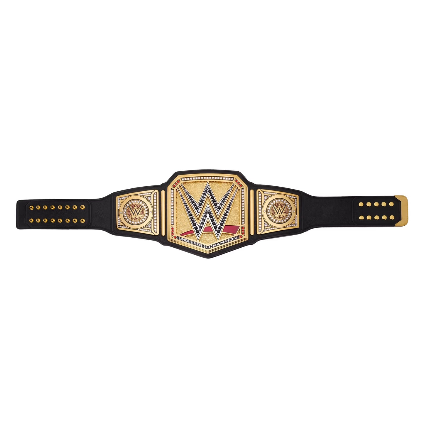 WWE Undisputed Championship Replica Belt with John Cena 17-Time Side Plates