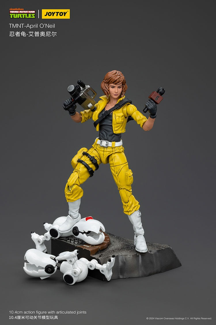 JoyToy Teenage Mutant Ninja Turtles April O'Neil 1/18 Scale Figure
