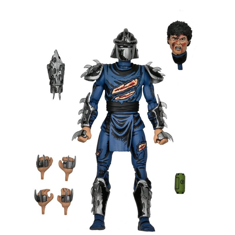 NECA Eastman & Laird's TMNT Battle-Damaged Shredder Ultimate Action Figure
