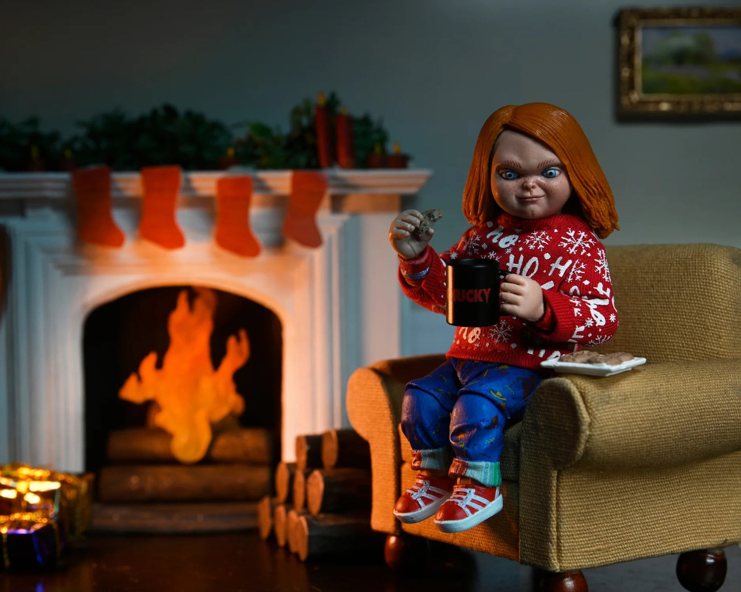 NECA Chucky Ultimate Holiday Edition Action Figure