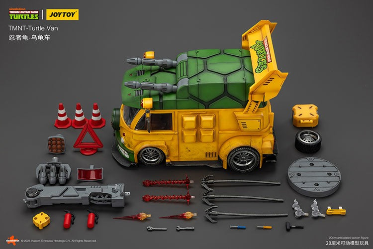 JoyToy Teenage Mutant Ninja Turtles Turtle Van Vehicle