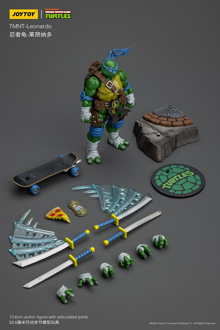 JoyToy Teenage Mutant Ninja Turtles 1/18 Scale Figures