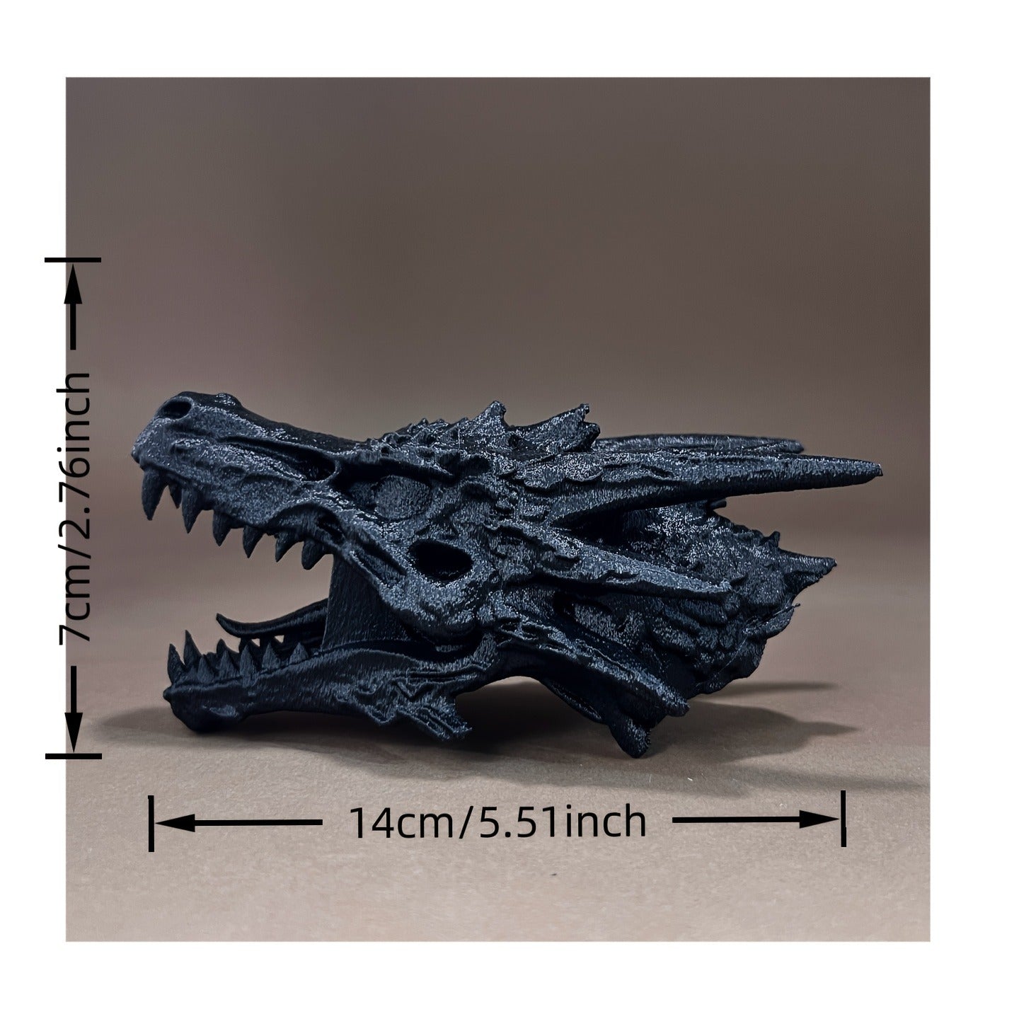 Game of Thrones Black Dragon Head Collectible