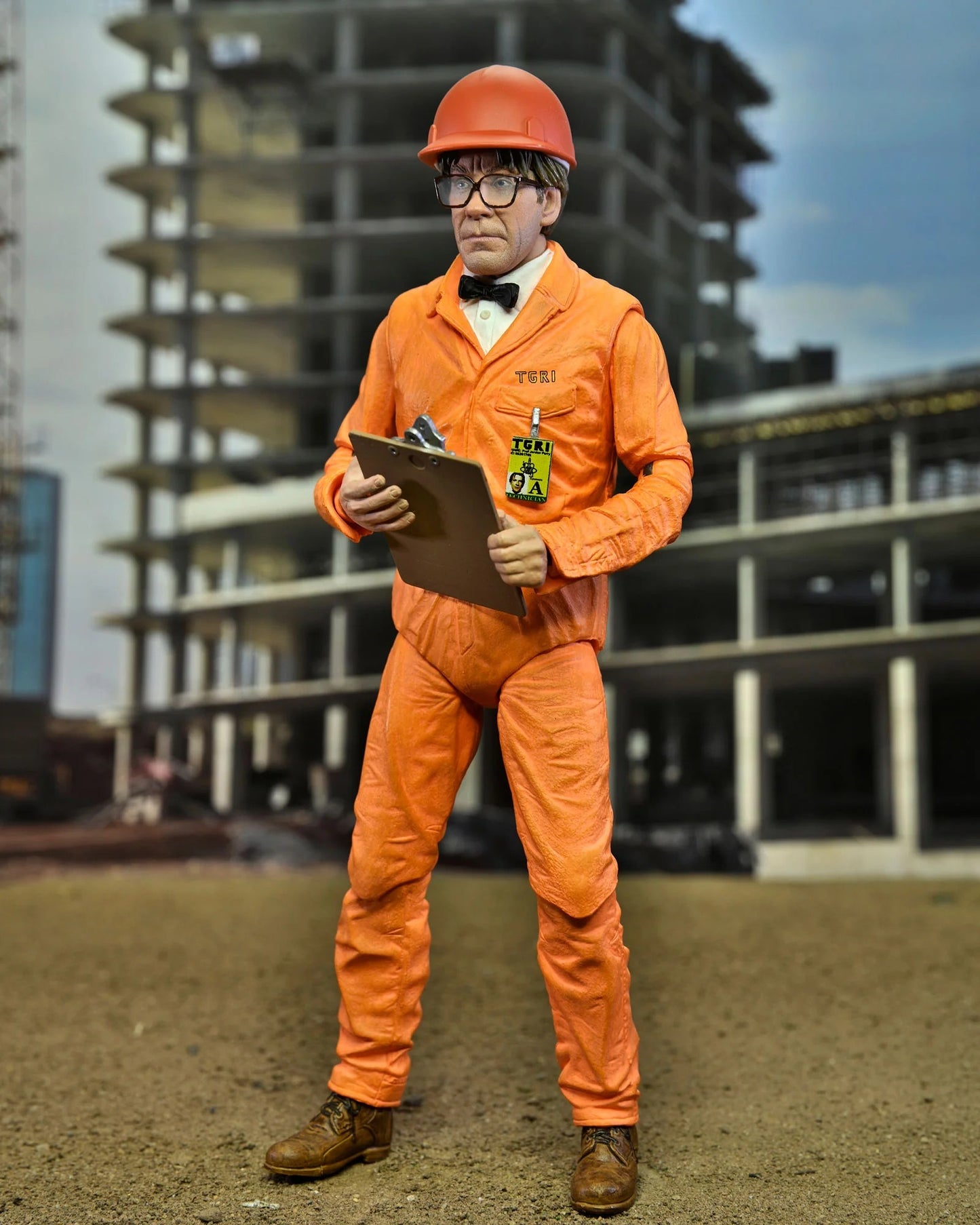 NECA Teenage Mutant Ninja Turtles II Professor Jordan Perry Action Figure