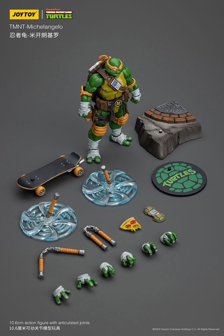 JoyToy Teenage Mutant Ninja Turtles 1/18 Scale Figures